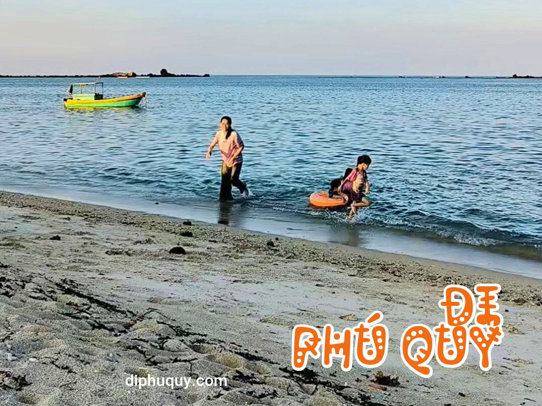 Bãi tắm cảnh đẹp nước trong ở Phú Quý mà nhiều du khách bỏ lỡ, Đi Phú Quý
