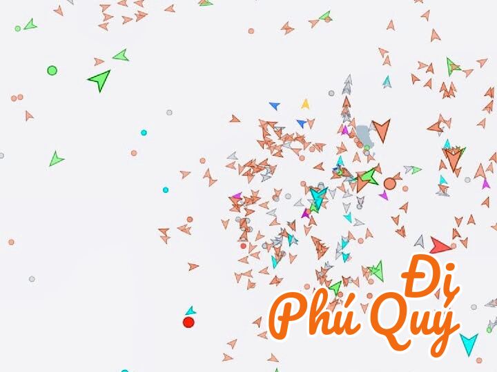 Bản đồ tàu xung quanh đảo Phú Quý lúc này, Đi Phú Quý