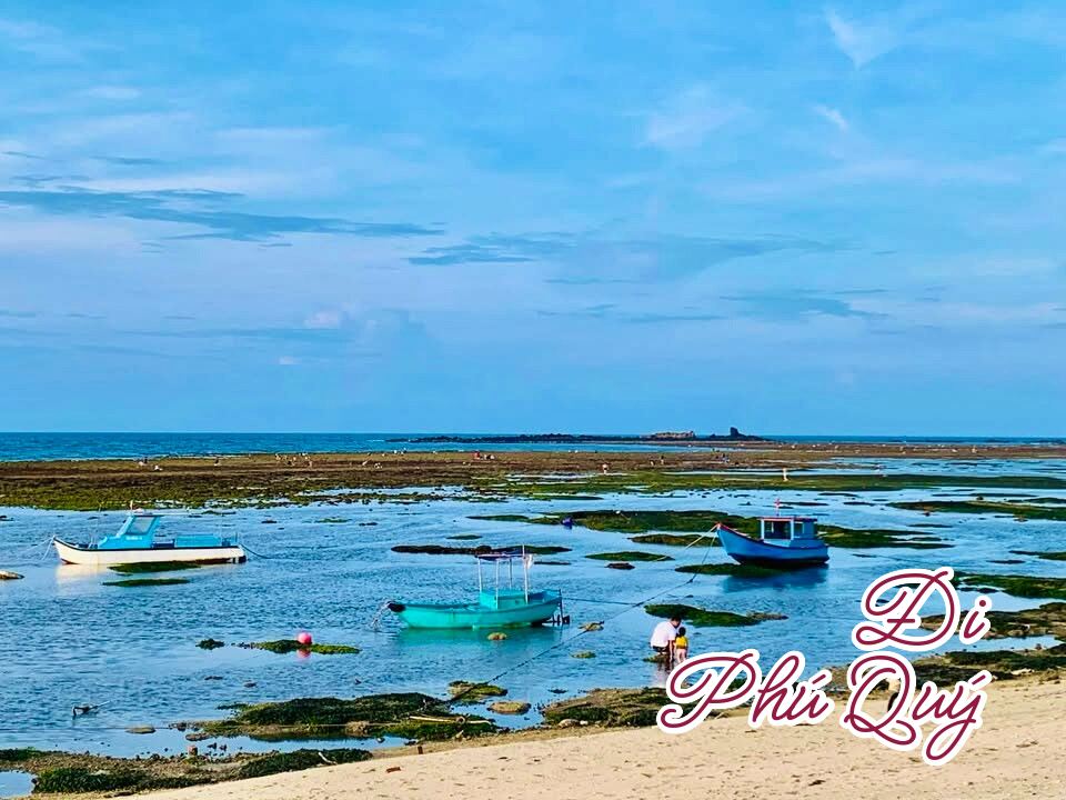 Bày gò, đi bộ ra hòn đỏ, Đi Phú Quý