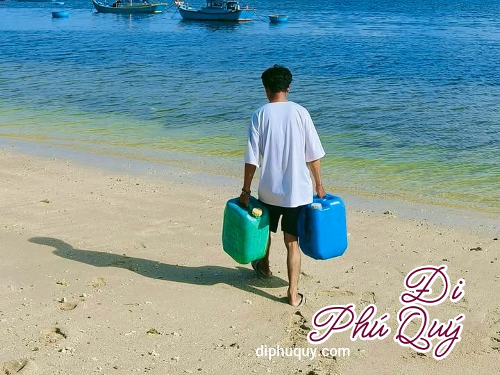 Biển còn êm dài dàiii, lấy đồ đi biển ở thôi, Đi Phú Quý
