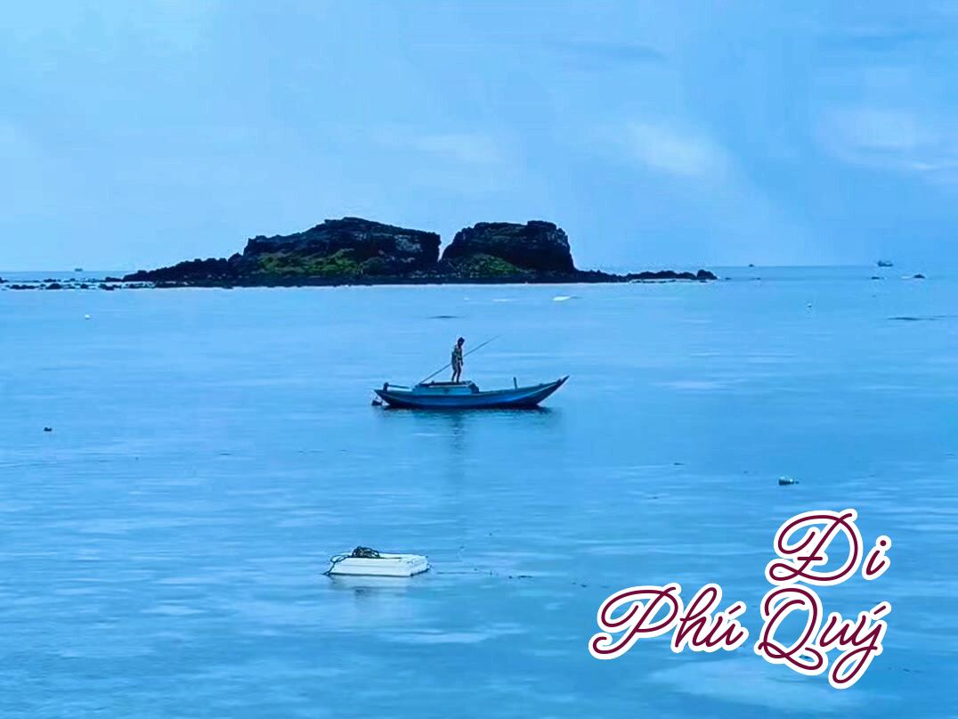 Biển Long Hải "Bãi Sau" Đảo Phú Quý mùa biển êm, Đi Phú Quý