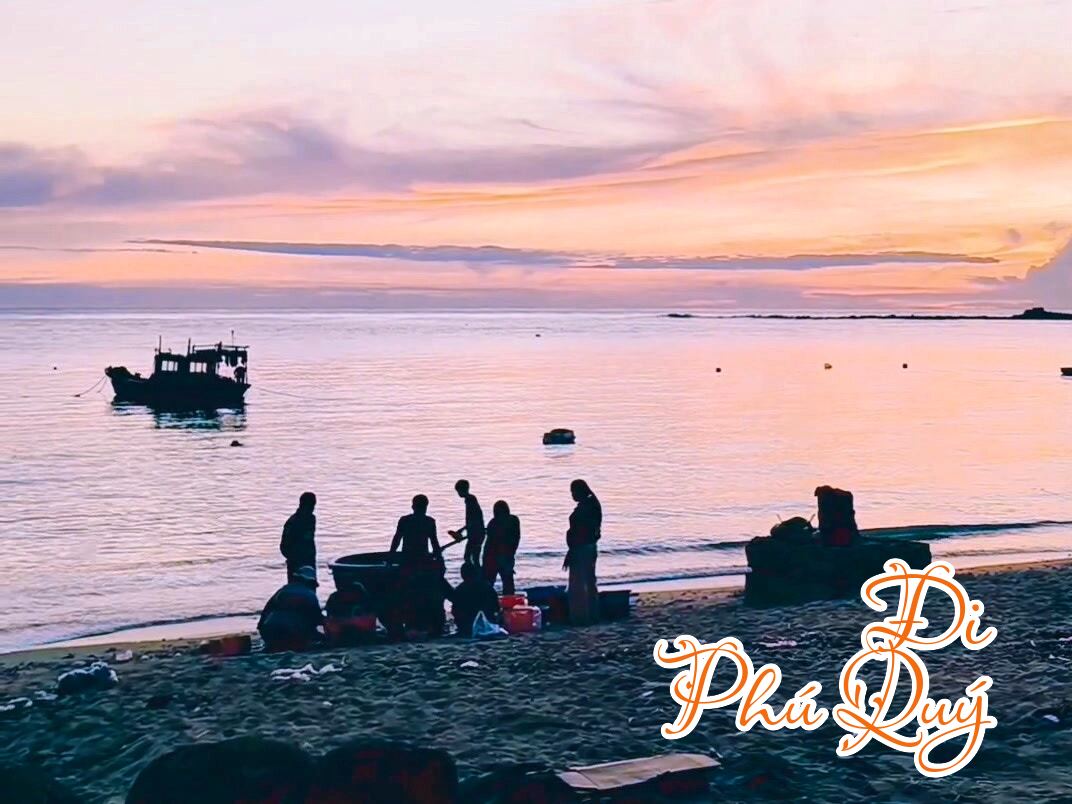 Bình minh và nhịp sống của ngư dân Phú Quý, Đi Phú Quý