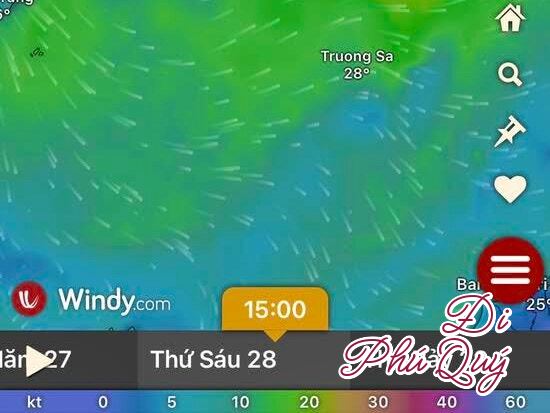 Cảnh báo áp thấp có thể mạnh thành bão, ảnh hưởng Nam Trung Bộ, Đi Phú Quý