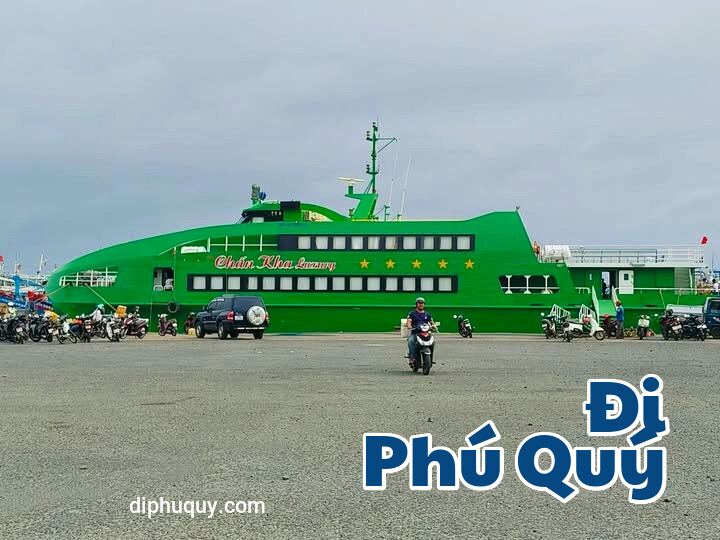 Cập nhật giờ tàu Chấn Kha Luxury, Đi Phú Quý