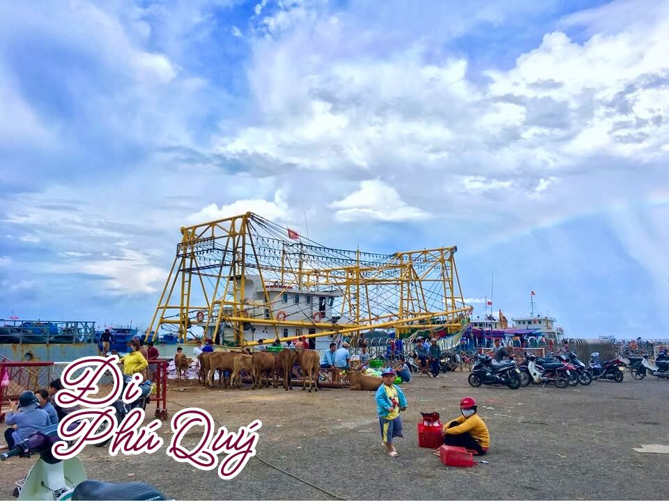 Đố mọi người biết chiếc tàu này làm nghề gì?, Đi Phú Quý