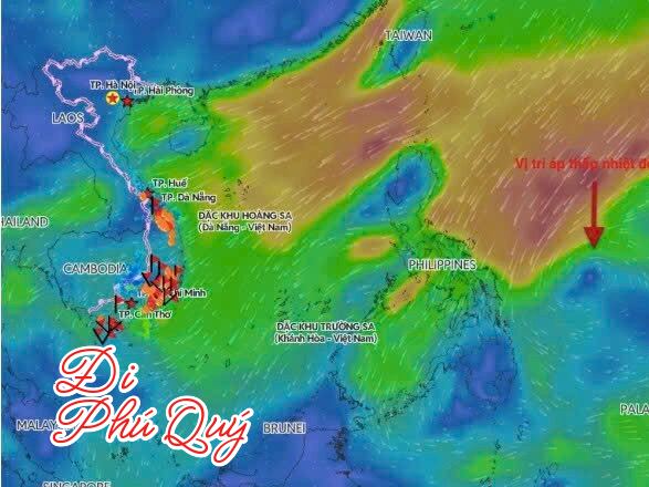 Dự báo Biển Đông có thể sắp xuất hiện bão số 16 nữa hả. Năm nay bão nhiều quá trời, Đi Phú Quý