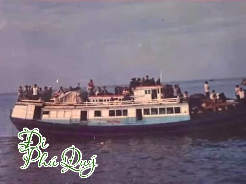 Ghe bầu đảo Phú Quý thời 1990, Đi Phú Quý
