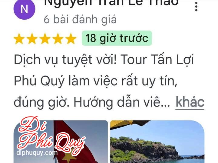 Một chiếc feedback có tâm từ khách, Đi Phú Quý