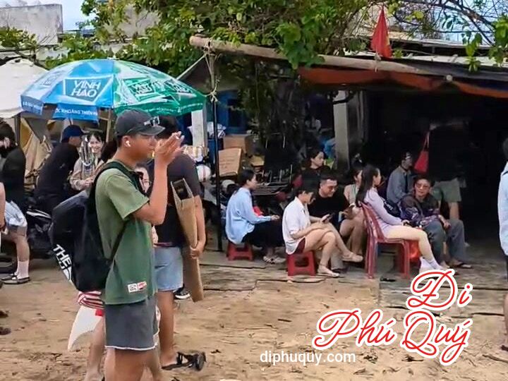 Nay dẫn khách đi lặn, tiện cập nhật cho cả nhà luôn, Đi Phú Quý