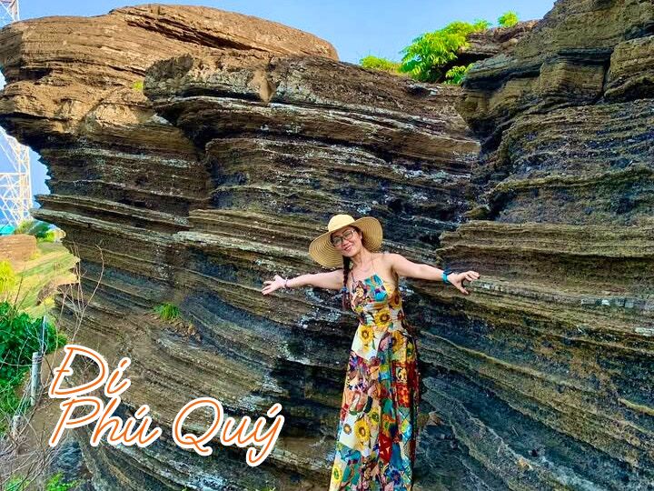 Núi Cao Cát  Chùa Linh Sơn (Chùa Núi) Đảo Phú Quý, Đi Phú Quý