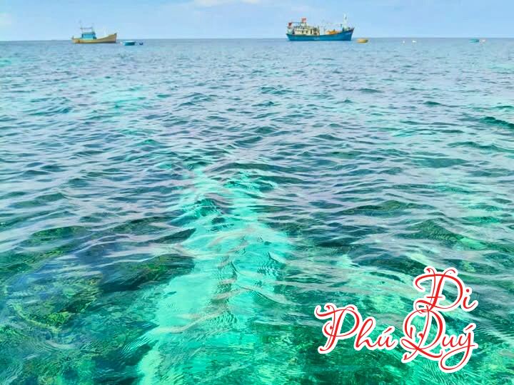 Sáng nay dẫn khách qua biển Bãi Lăng, lặn ngắm San Hô. Nói thiệt chứ, qua mùa này, Đi Phú Quý