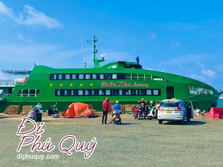 TÀU CHẤN KHA THÔNG BÁO ĐIỀU CHỈNH GIỜ TÀU 18/6, Đi Phú Quý