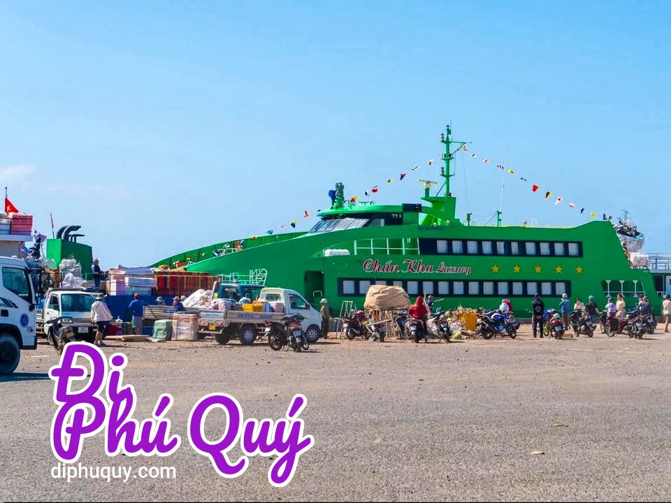 THÔNG BÁO ĐIỀU CHỈNH GIỜ TÀU CHẤN KHA, Đi Phú Quý