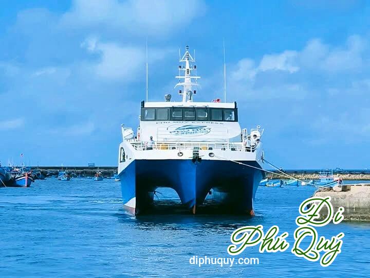 THÔNG BÁO ĐIỀU CHỈNH GIỜ TÀU, Đi Phú Quý