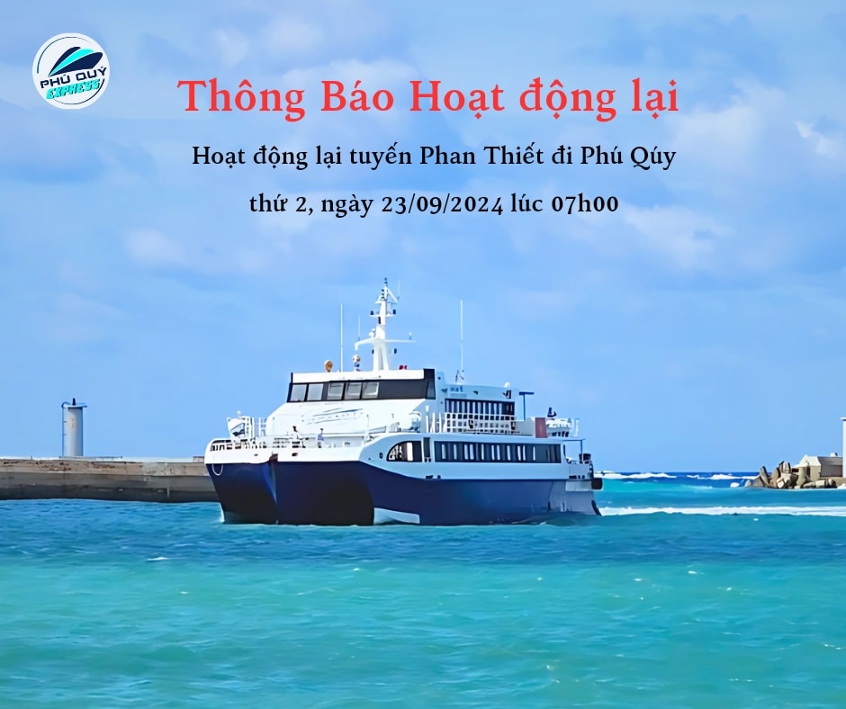 Thông Báo Hoạt Động Trở Lại., Đi Phú Quý