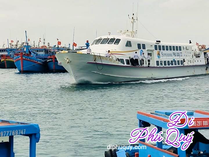 THÔNG BÁO HỦY CHUYẾN TÀU, Đi Phú Quý